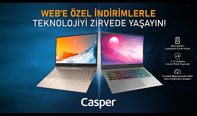 Türkiye'nin teknoloji markası Casper,