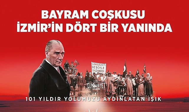 Cumhuriyet Bayramı’nın 101’inci yıl