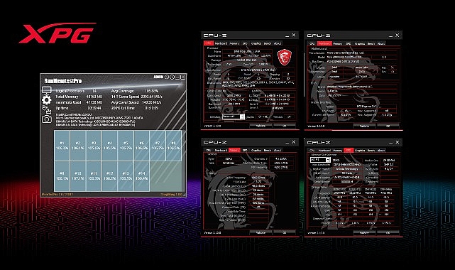 XPG DDR5 CUDIMM oyun