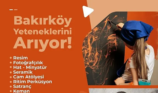 Bakırköy Belediyesi’nin ilçeye kazandırdığı etüt merkezi, yeni yetenekler yetiştirmek için