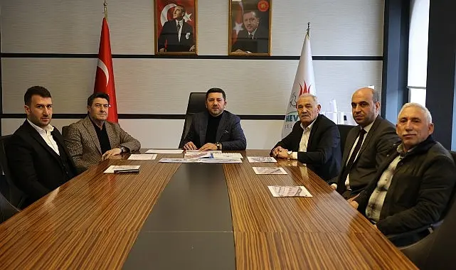 Nevşehir Belediye Başkanı Rasim Arı başkanlığında esnafın temsilcileri ile sanayi