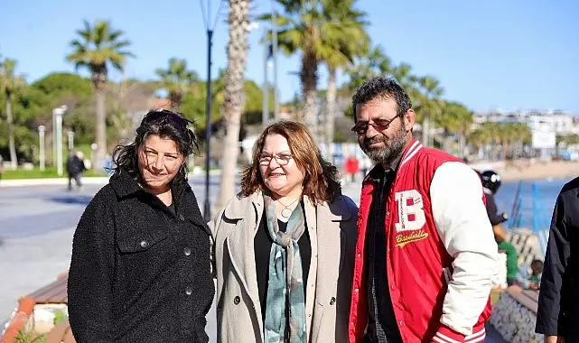 Didim Belediye Başkanı Hatice Gençay, hafta sonu Altınkum Yalı Caddesi’nde