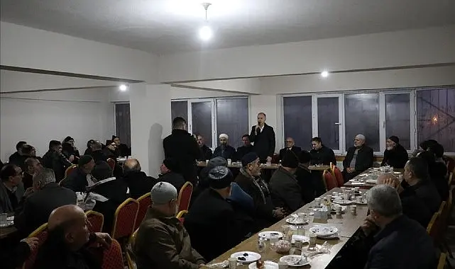 Belediye Başkanı Alper Taban, Bereket Sofrası buluşmaları kapsamında bu sabah