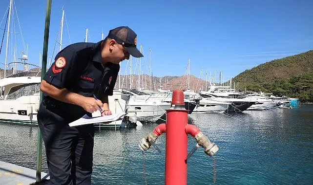 Muğla Büyükşehir Belediyesi İtfaiyesi il genelinde konaklama tesisleri, akaryakıt ve