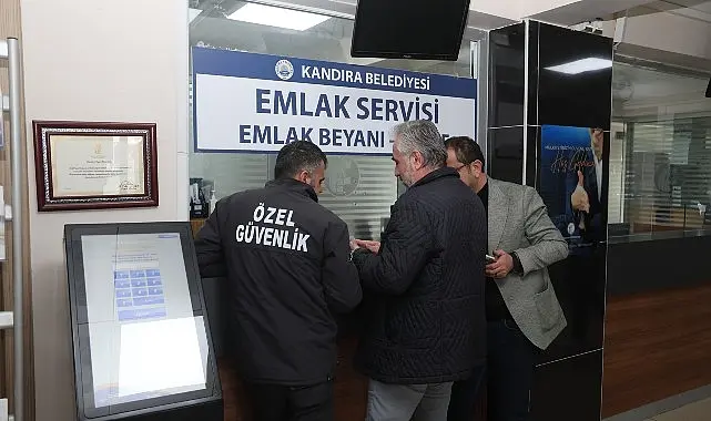 Kandıra Belediyesi ile Tapu Müdürlüğü arasında imzalanan protokol gereği tapu