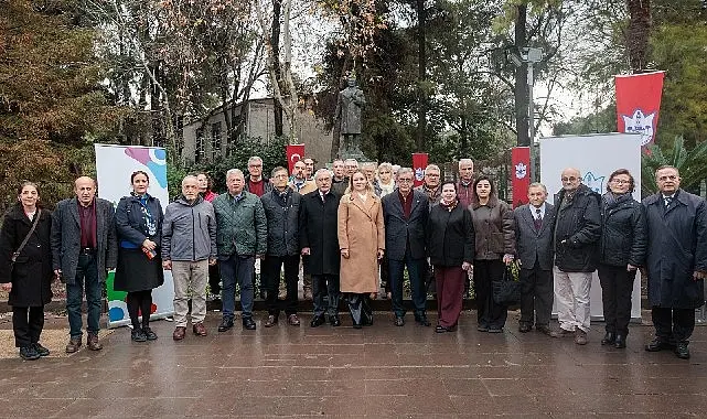 Memleket Şairi Nazım Hikmet’in doğumunun 123. yıldönümü anısına Kültürpark’ta bulunan