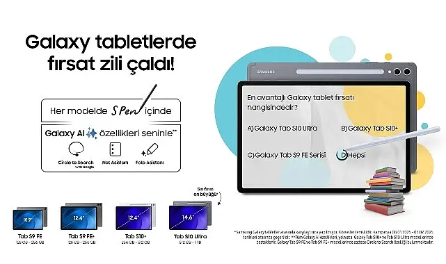 Teknolojiyi herkes için erişilebilir hale getirmeyi hedefleyen Samsung, sömestr tatilinde