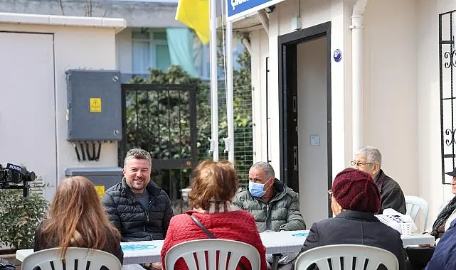 Buca Belediyesi, 60 yaş üstü vatandaşların keyifle vakit geçirecekleri Çınarlar